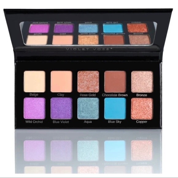 Violet Voss Essentials 2 matte & shimmer eye shadow palette - Picture 1 of 4